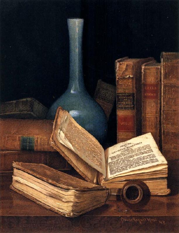 Hirst, Claude Raguet The Bookworm-s Table